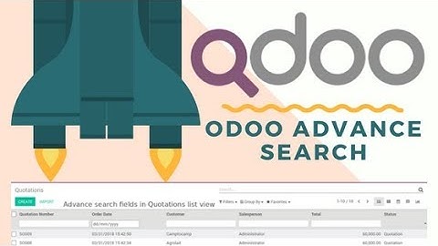 Odoo Search Improve | Daterange Filter