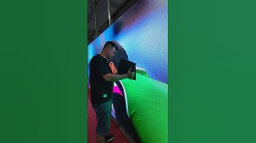 How to remove and install the indoor LED module #ledmodule #leddisplay #ledinstallation#indoorled