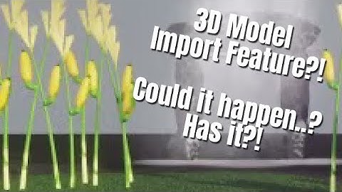 Dreams PS4/PS5 3D Sculpture Import (Dreams ps4 3d model topic)