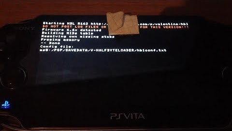PS Vita Half Byte Loader for Firmware 2.05