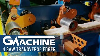 GMachine - 4 Saw Transverse Edger