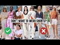 What to wear when you dont want to wear shorts  fashion trends 2024