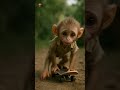 #baby #monkey #cute #love_🐒 #facts