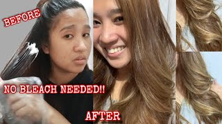 DIY MILK TEA ASH WITHOUT BLEACH || BREMOD COLORANT ONLY || KATH NAVAL
