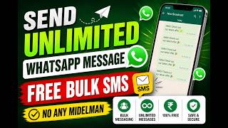 Free Bulk SMS + Unlimited WhatsApp Messages | 100% Working screenshot 5