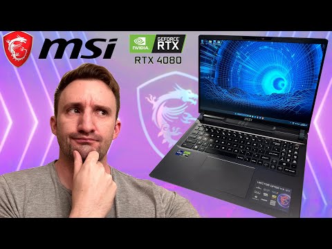 POWERFUL, but -- MSI Vector GP68 - RTX 4080 - 12900HX - YouTube