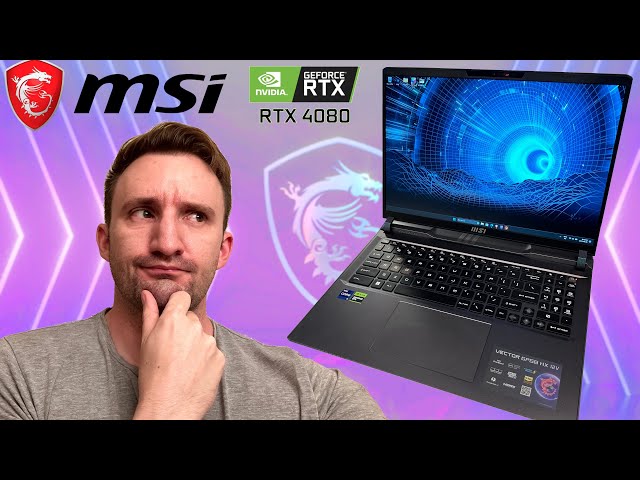 POWERFUL, but -- MSI Vector GP68 - RTX 4080 - 12900HX - YouTube