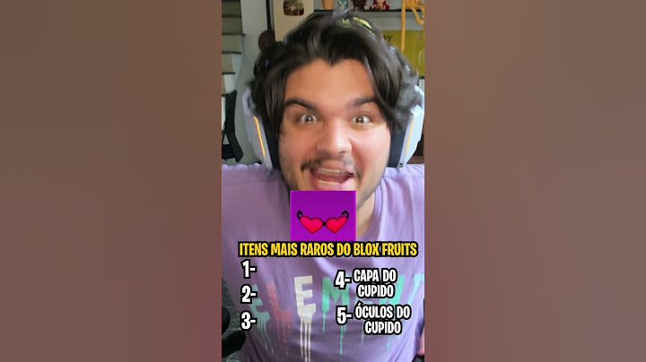 ADIVINHE O TOP 5 Itens Mais Raros do Blox Fruits