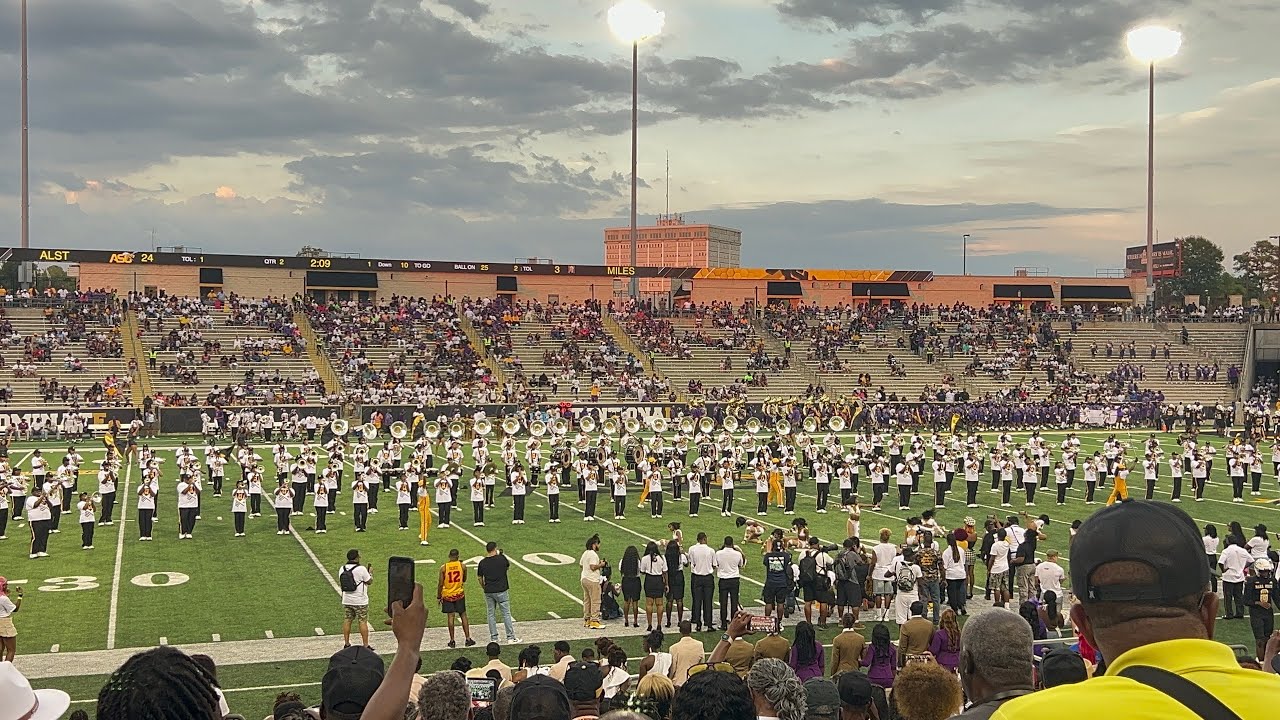 Alabama State University Halftime Show -( ASU vs Miles )- 2024 - YouTube