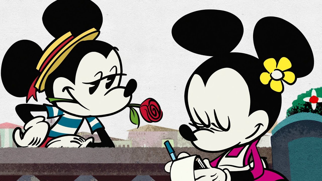 O Sole Minnie | A Mickey Mouse Cartoon | Disney Shorts - YouTube