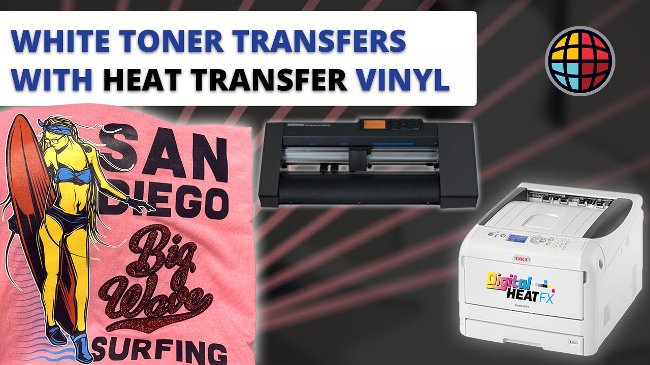 Glitter Heat Transfer Vinyl with DigitalHeat FX Transfers YouTube
