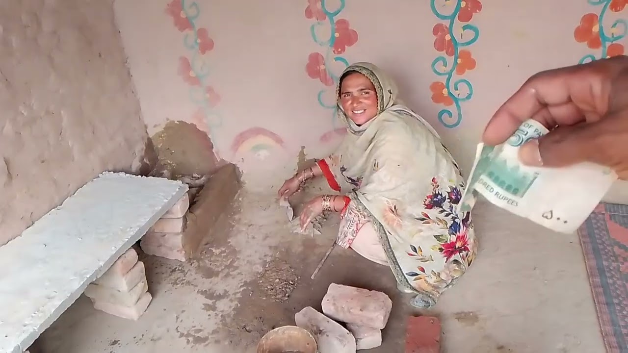 Aaj ghar mein begam ne lipai ka kam Kiya