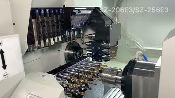 SZ-206E3 SZ-256E3 CNC Swiss type automatic lathe