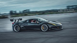 In this video i let the famous drifter ryan tuerck get behind wheel of
both my 458 and 430 scuderia to tear up some rubber! is produced by
zwi...
