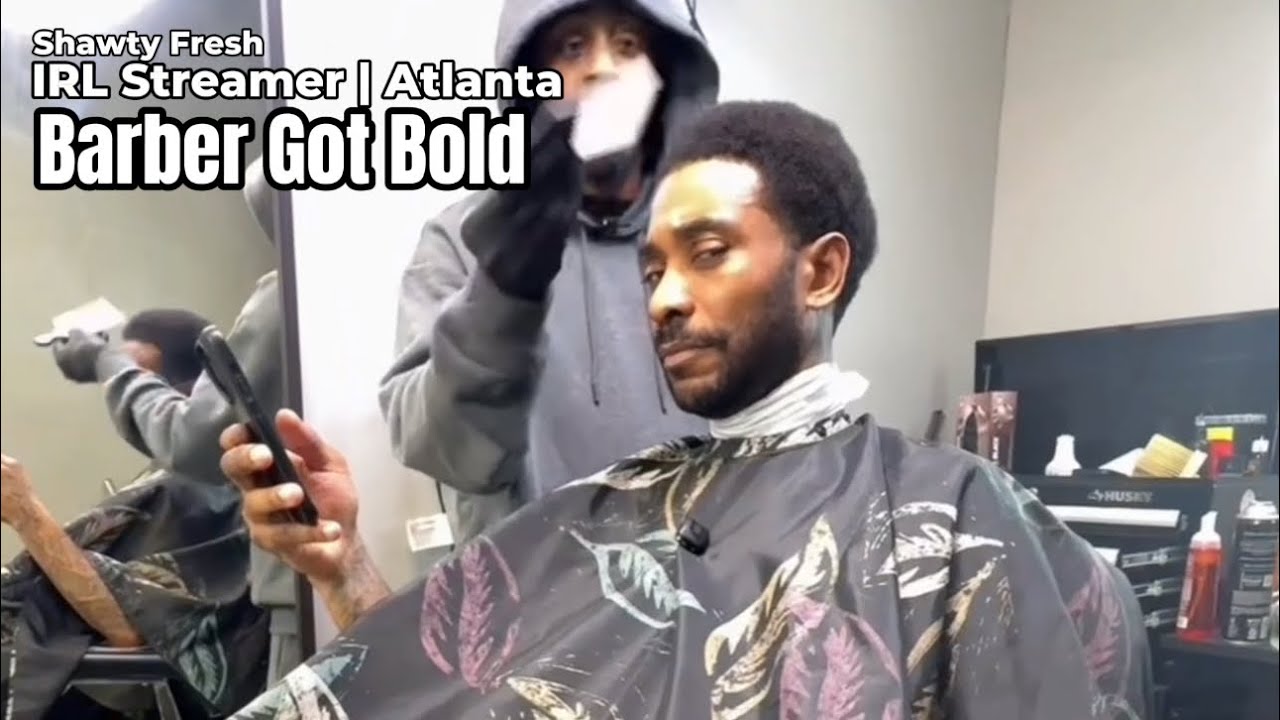 This was either a glow up or a setback. Y’all decide.  