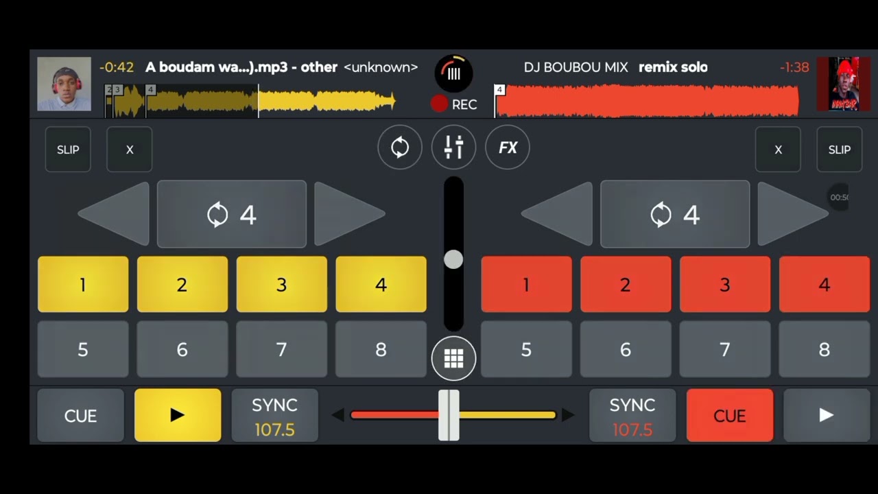 Vinn gade kòman dj fè tone play DJ BOUBOU MIX.           