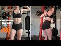 LOCKED IN: leg workout, running & building a routine