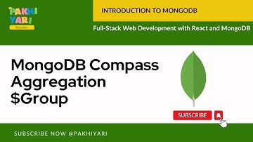 MongoDB Compass Aggregation $Group