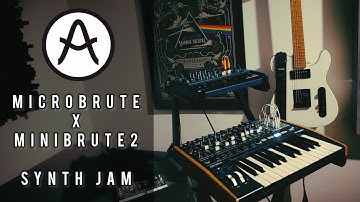 Arturia Microbrute x Minibrute 2 | Synth Jam