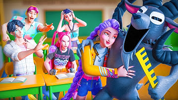The RAM & RUMI at SCHOOL! KPop Demon Hunters Animation