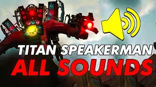 Titan Speakerman All Sounds