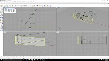 Rhino 3D modeling tutorial - Beginner 2 of 3.