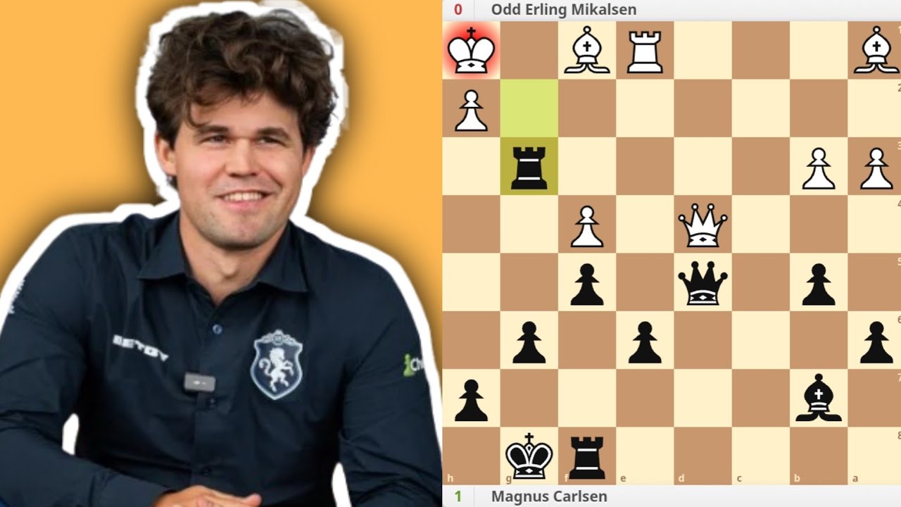 Carlsen's deadly attack,,!!!🔥