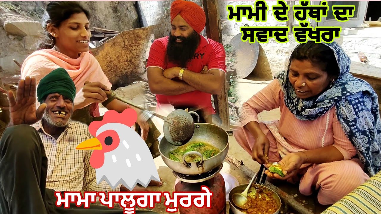 ਮਾਮੀ ਦੇ ਹੱਥਾਂ ਦਾ ਸਵਾਦ ਵੱਖਰਾ//ਮਾਮਾ ਪਾਲੂਗਾ ਮੁਰਗੇ🐓🐓@PositiveTalk.