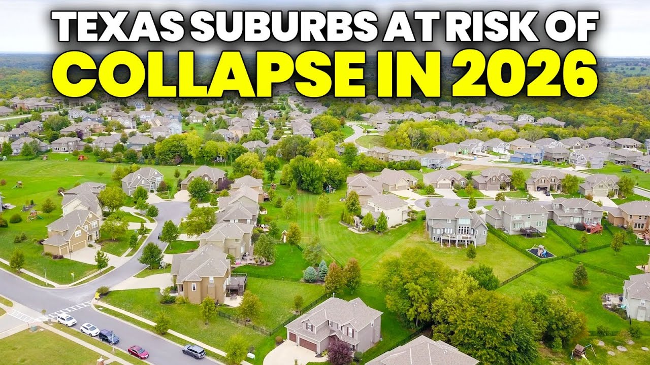 10 Texas Suburbs Facing a Housing Collapse in 2026!