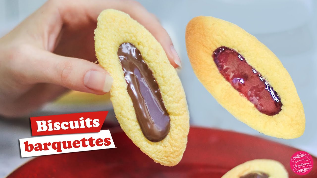 Recette des biscuits barquettes : Il était une fois la pâtisserie