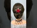 Very Beautiful Low Bun Hairstyle With Braids For Any Party