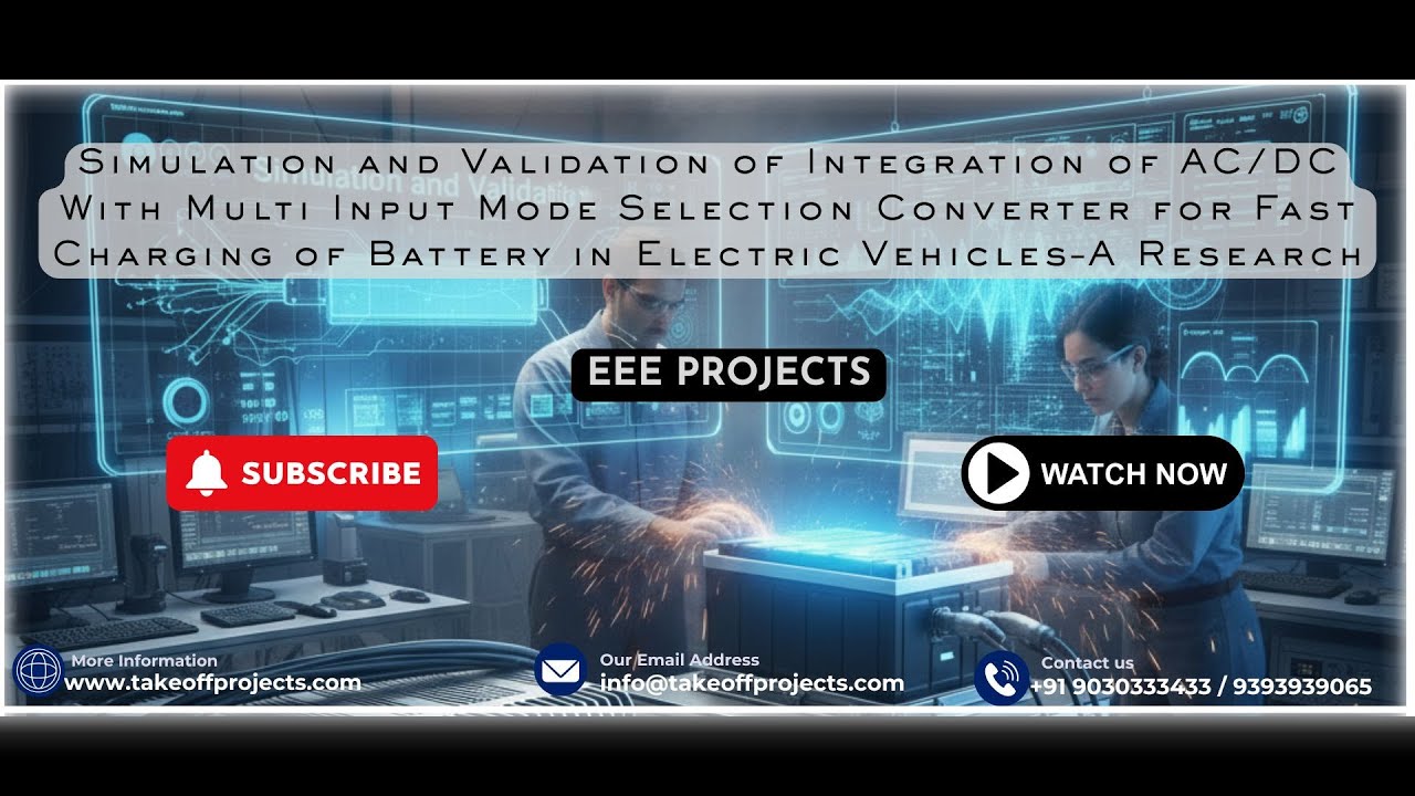 Fast EV Battery Charging ⚡ Simulation & Validation of ACDC with Multi ...