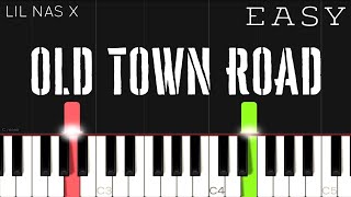 Lil Nas X - Old Town Road ft. Billy Ray Cyrus | EASY Piano Tutorial screenshot 3