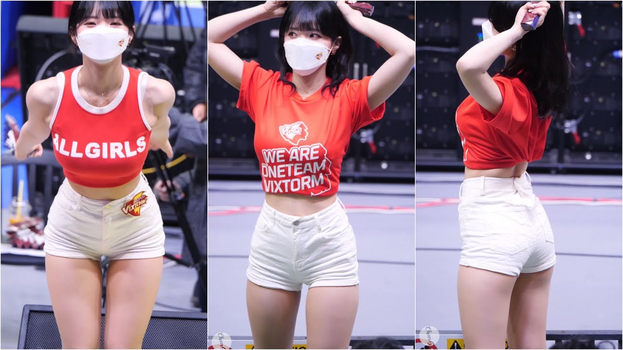 [4K] 심장이 콩콩 이다혜 치어리더 직캠 Lee DaHye Cheerleader fancam 한국전력빅스톰 220306