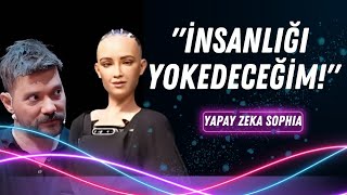 Sophia İle Yapilan Korkunç Röportaj Oğuzhan Uğura Konuk Olan Robot Sophia