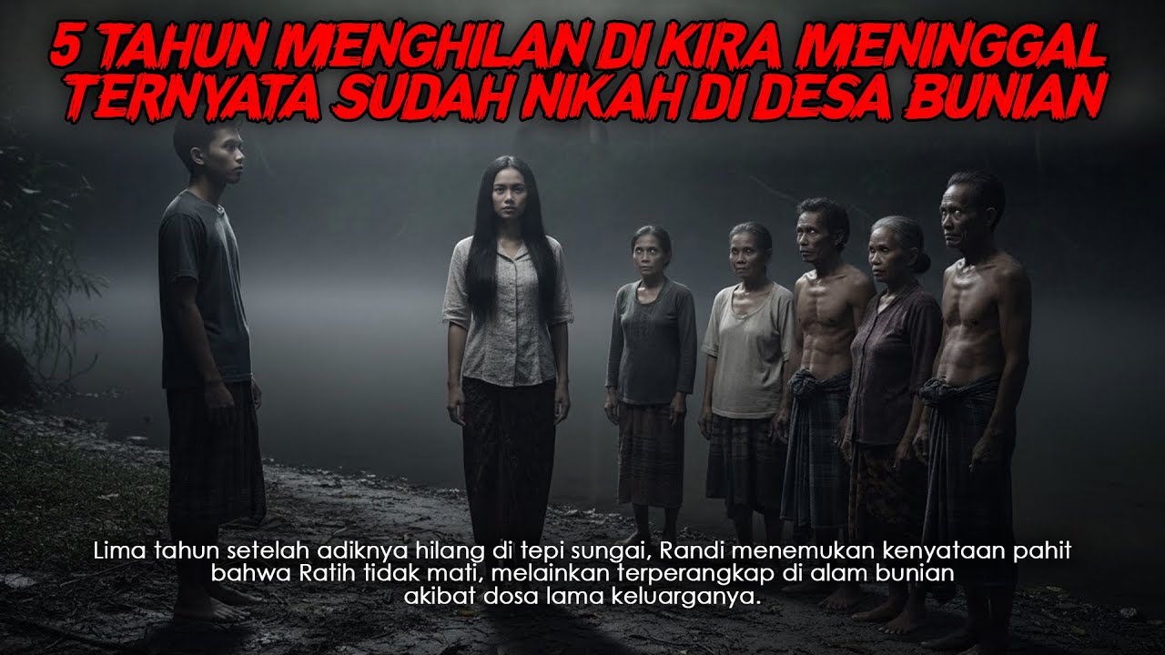 5 TAHUN MENGHILANG TERNYATA SUDAH MENIKAH DI DESA BUNIAN - CERITA HOROR & KISAH HOROR