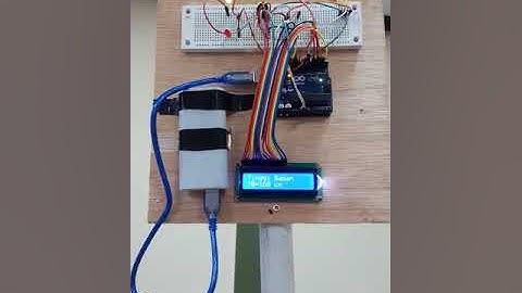 Alat Pengukur tinggi otomatis dengan Arduino