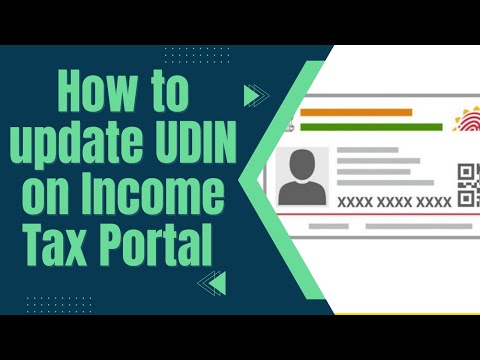 How to update UDIN on Income Tax Portal 2022 | Easy steps to update UDIN