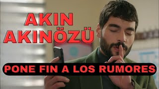 Akin Akınözü pone fin a los rumores de romance con Ebru Şahin