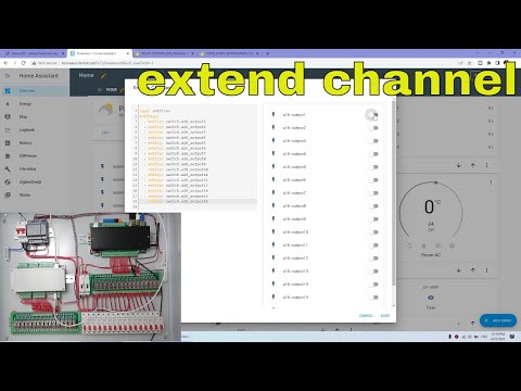 【home automation training -20】extend digital output & input in home assistant