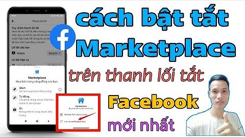 Làm thế nào để có Marketplace trên Facebook