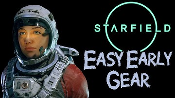 How to Get Easy Early Gear (Helmet, Spacesuit, Pack) Early On - Starfield