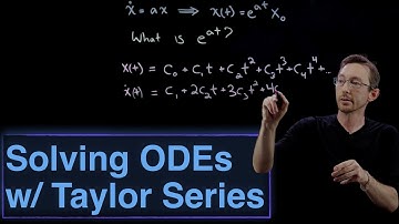Solving Differential Equations with Power Series: A Simple Example