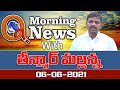 #Live Morning News With Mallanna 05-06-2021 || #TeenmarMallanna || #QNews || #QMusichd
