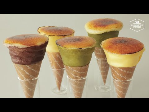 크렘브륄레 크레이프 만들기 | <strong>No</strong> Oven! <strong>Cafe</strong> Dessert Creme Brulee Crepe Recipe | Cooking tree