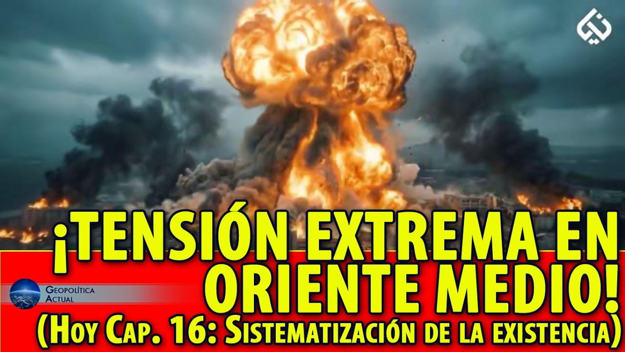 ¡TENSIÓN EXTREMA EN ORIENTE MEDIO! (Hoy Cap. 16: Sistematización de la existencia)