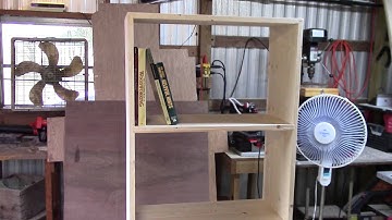 Woodworking Bookcase Project Pt. 3