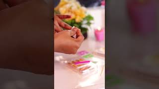 Getting my nails done in just minutes || Mrs Ouch #shorts #ad links of nails in description