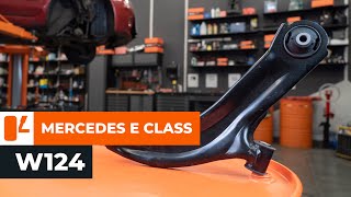 Монтаж на задни и предни Носач На Кола на MERCEDES-BENZ E-CLASS (W124): безплатно видео