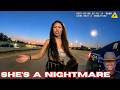 Insufferable Woman Picks Fight With Cops in The Middle of Traffic